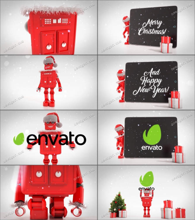 机器人和圣诞节AE模板.jpg