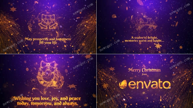 圣诞节的祝福AE模板.jpg