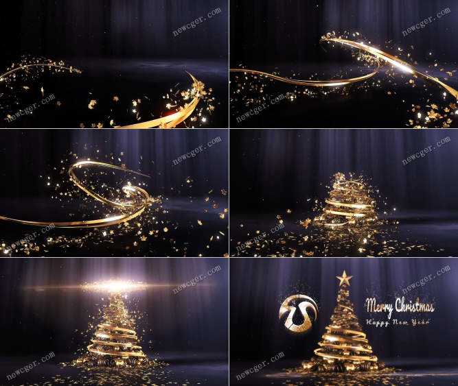 金色圣诞树AE模板.jpg