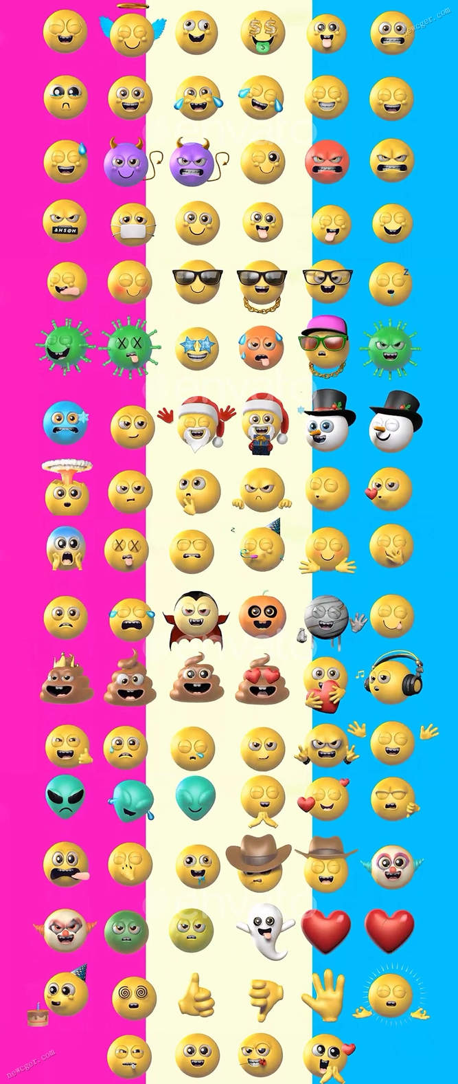 100个Emoji表情动画视频素材.jpg