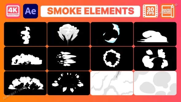 烟雾元素和标题AE模板.jpg