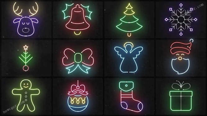 圣诞节霓虹灯图标AE模板.jpg