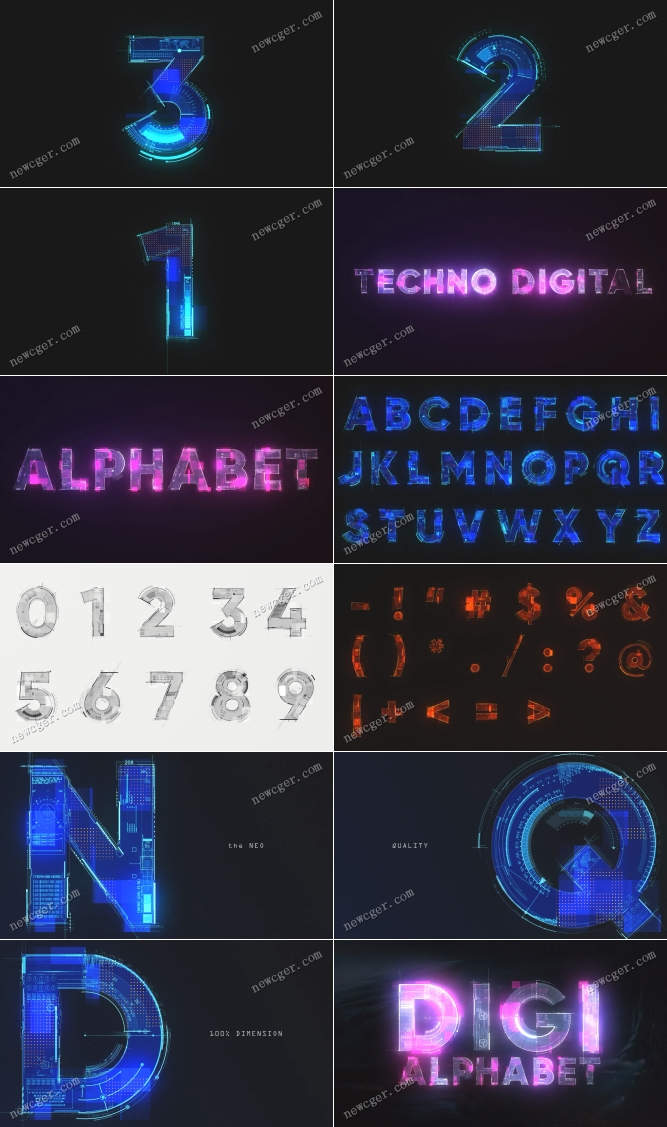 数字科技字母动画AE模板.jpg