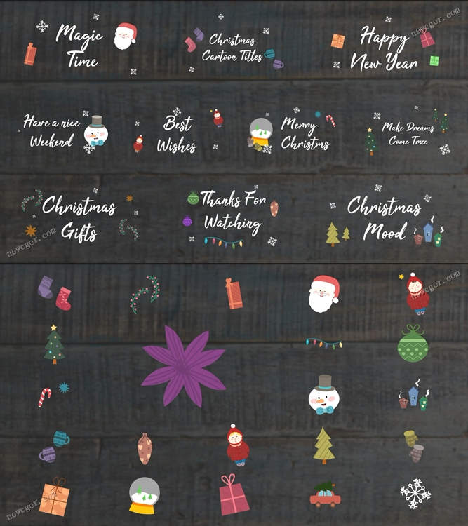 圣诞节标题和元素AE模板.jpg