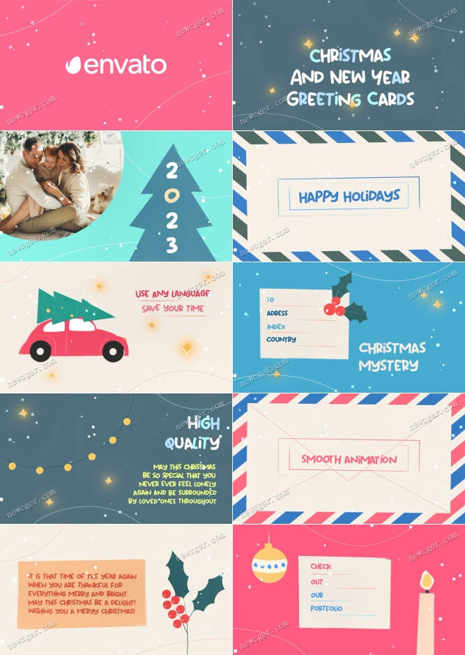 圣诞节祝福卡片动画AE模板.jpg