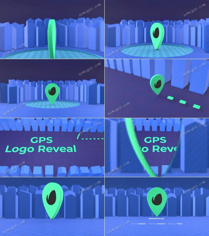 GPS定位主题标志动画AE模板.jpg