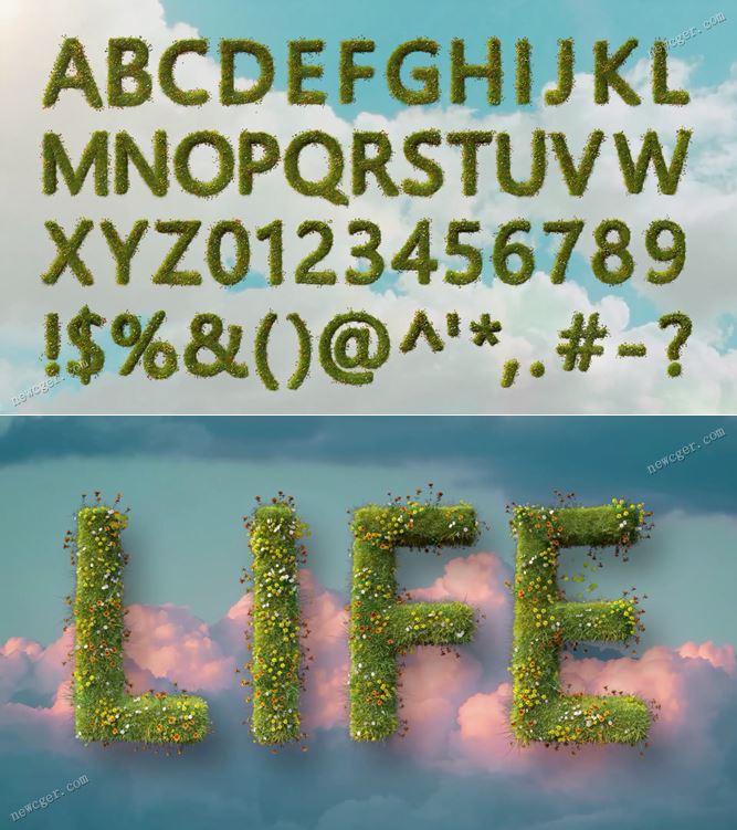 自然字体设计AE模板.jpg