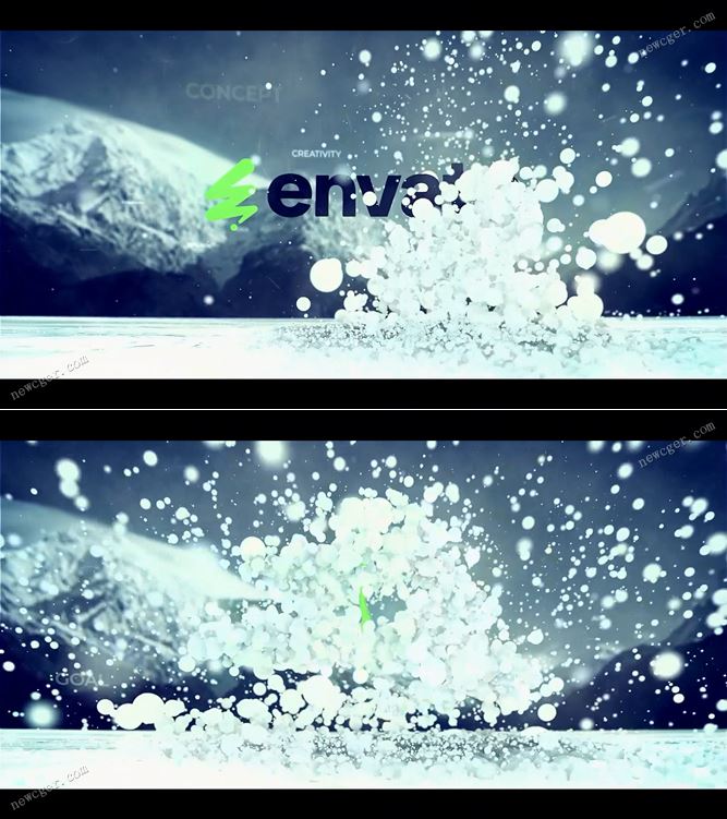 雪粒子标志揭示AE模板.jpg