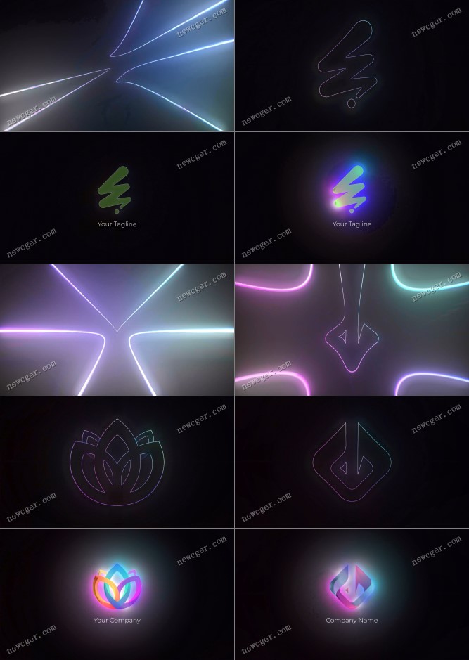 扭曲轮廓标志AE模板.jpg