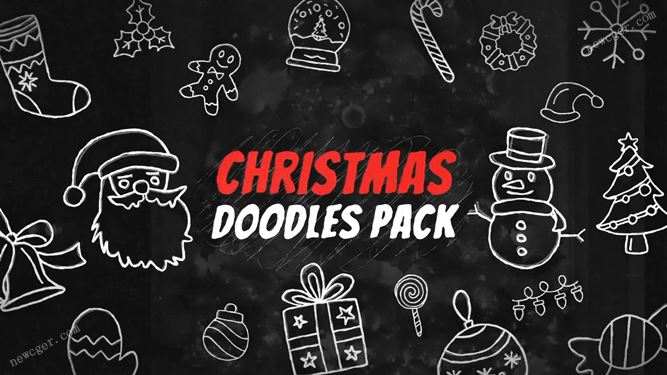 圣诞节涂鸦元素AE模板.jpg 圣诞节涂鸦元素AE模板.jpg