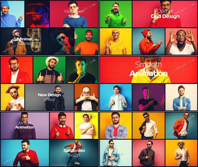 彩色多屏展示AE模板.jpg 彩色多屏展示AE模板.jpg