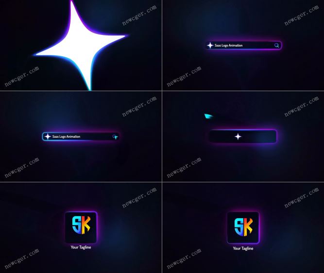 搜索后出现的标志AE模板.jpg