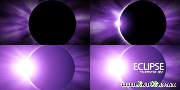 用AE模拟震撼耀眼日食的效果，Eclipse
