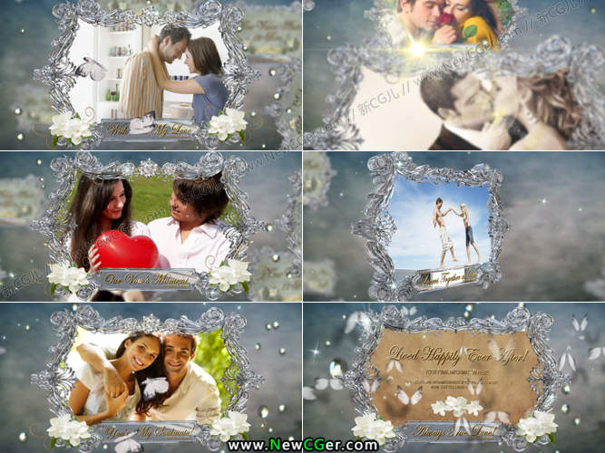 经典优雅的婚礼爱情相册AE模板.jpg