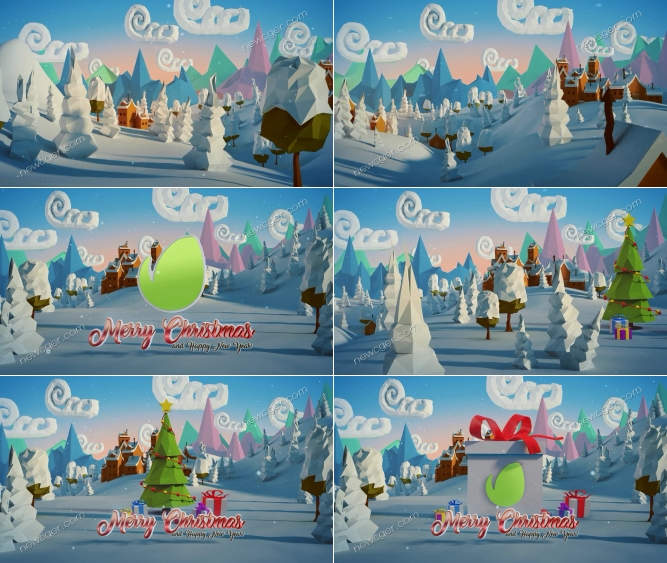 圣诞节和新年的开场动画AE模板.jpg