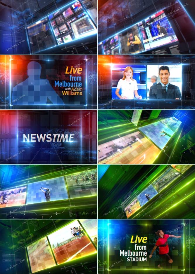 科技炫酷的广播电视新闻体育栏目合辑包AE模板.jpg