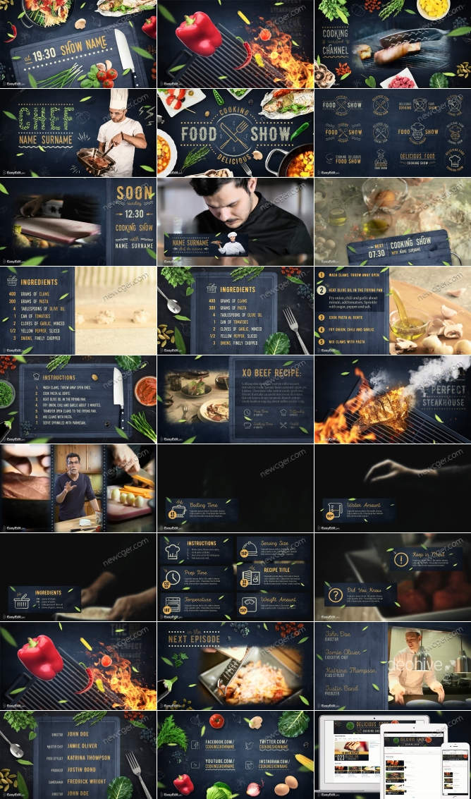 美食烹饪节目表演秀包装案例AE模板.jpg