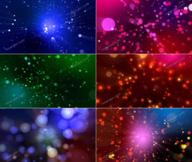 粒子光斑和光效视频素材.jpg