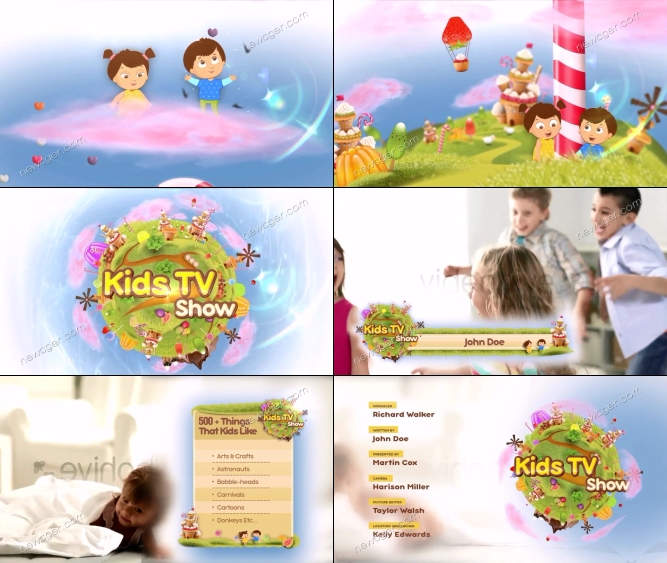 儿童主题的频道演示包装AE模板.jpg