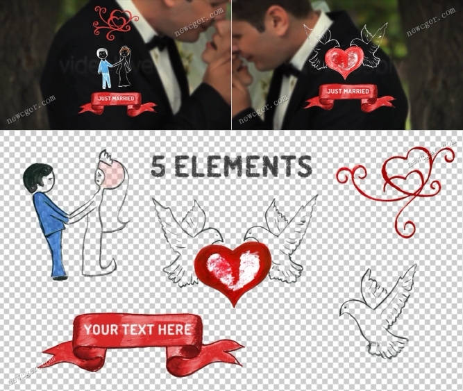 婚礼主题元素AE模板.jpg
